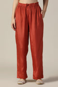 Rust Solid Shantoon Palazzo