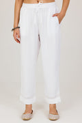 White Lace Winter Palazzo