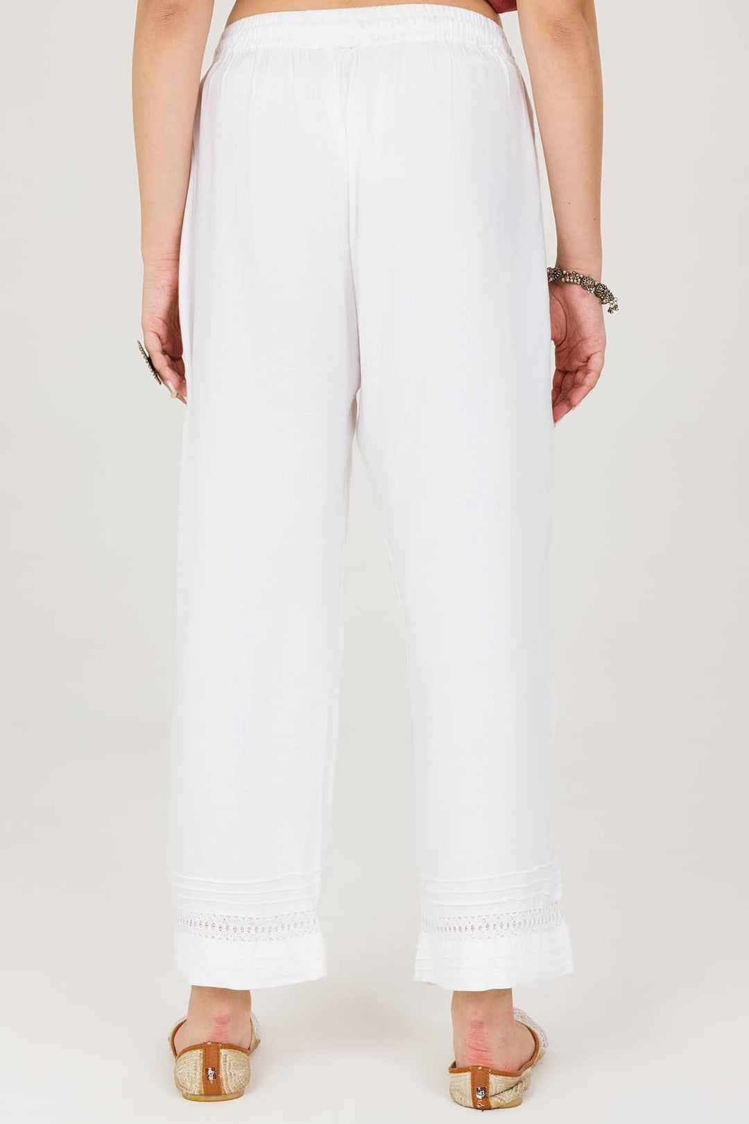 White Lace Winter Palazzo