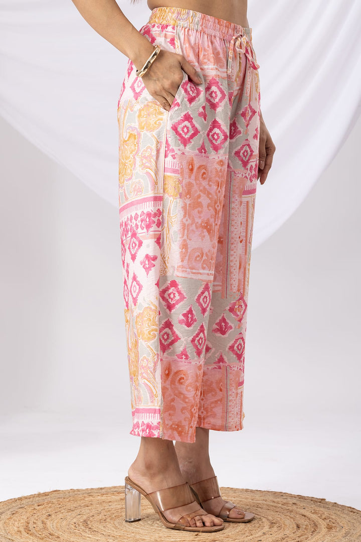 Pink Navitas Digital Printed Palazzo