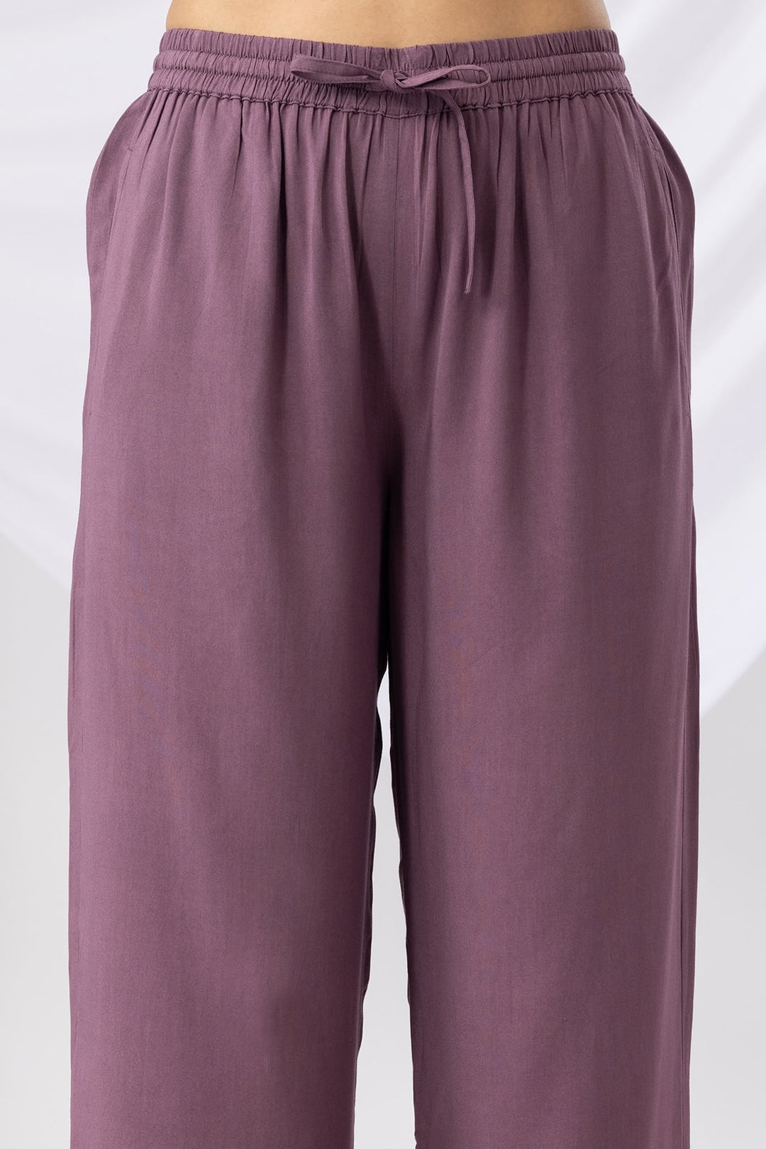 Lavender Palazzo with Kurta