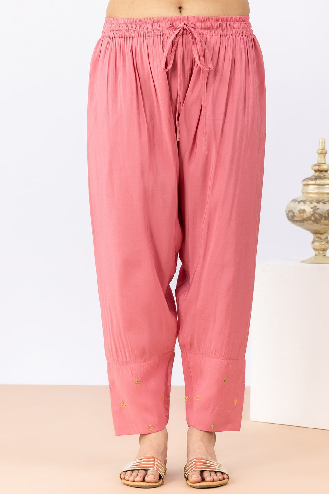 Pink Palazzo with Pink Colour Kurta