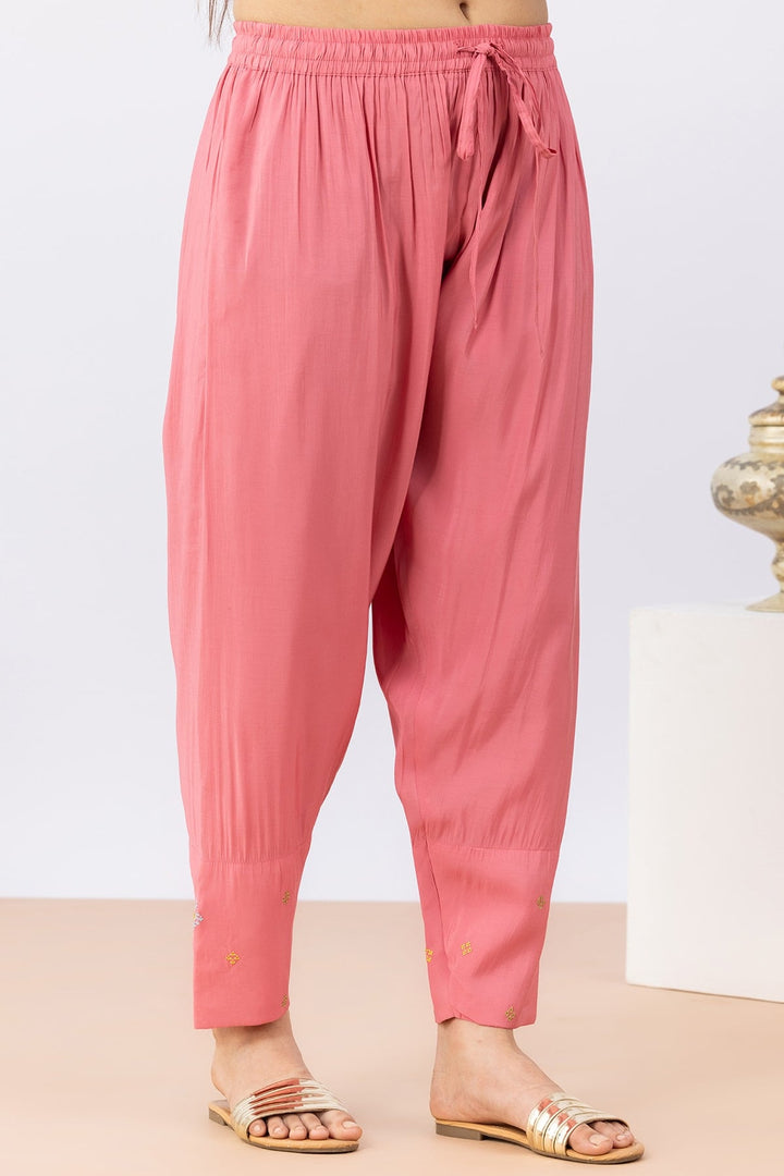 Pink Palazzo with Pink Colour Kurta