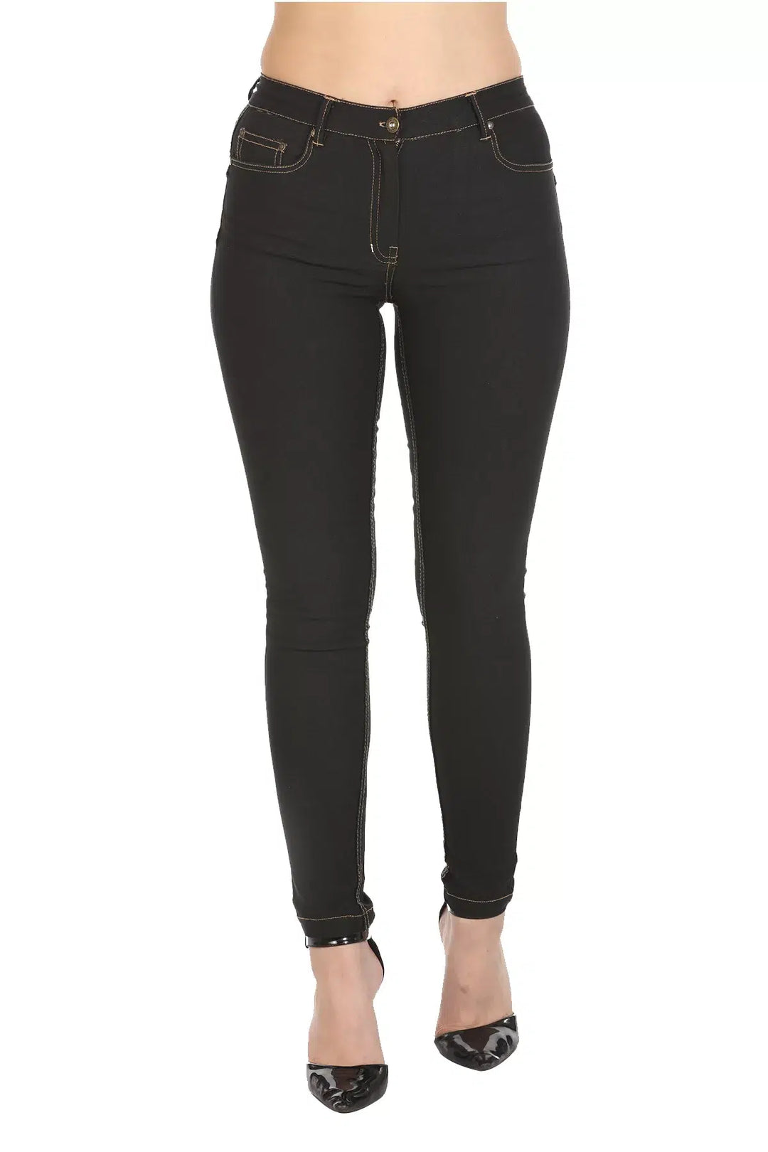 Black Solid Denim