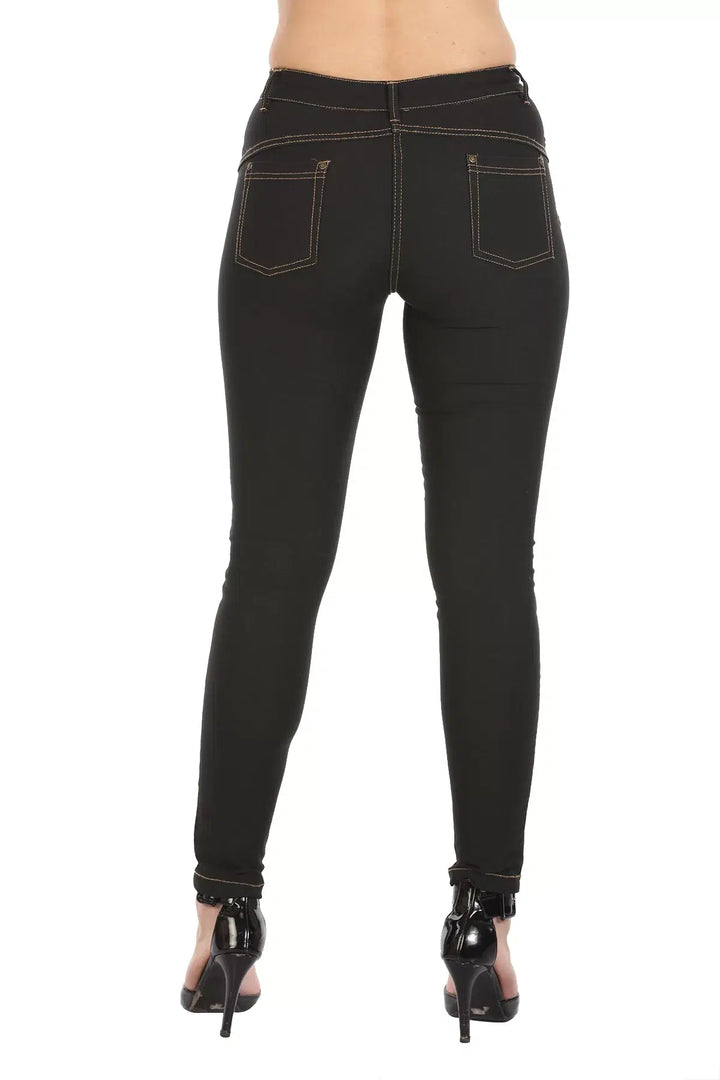 Black Solid Denim