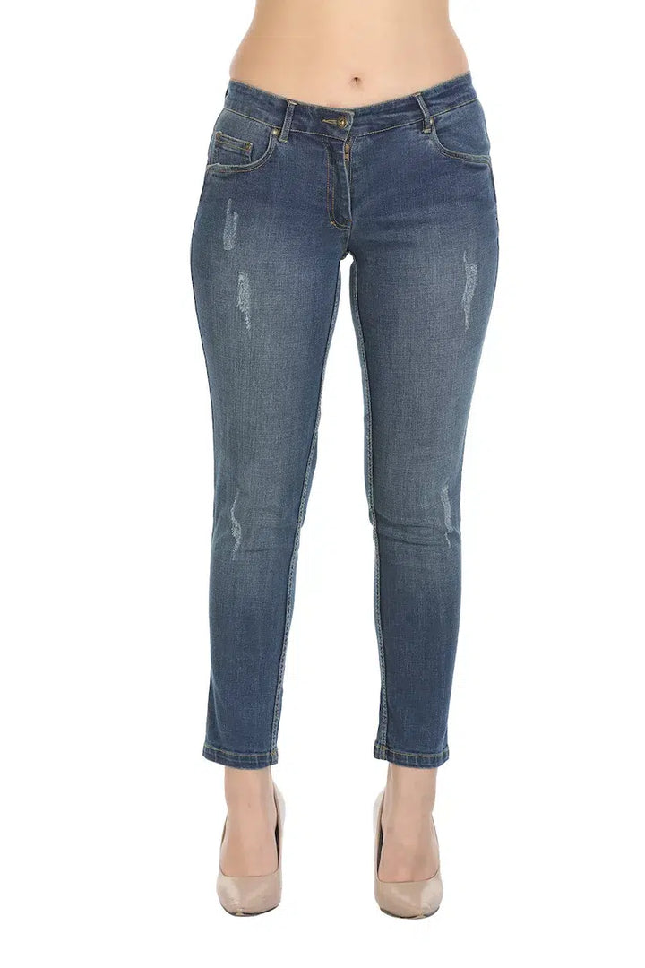 Blue Slim Fit Denim