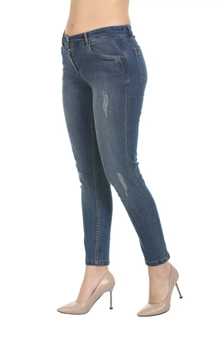 Blue Slim Fit Denim