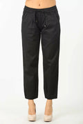 Black Solid Pant