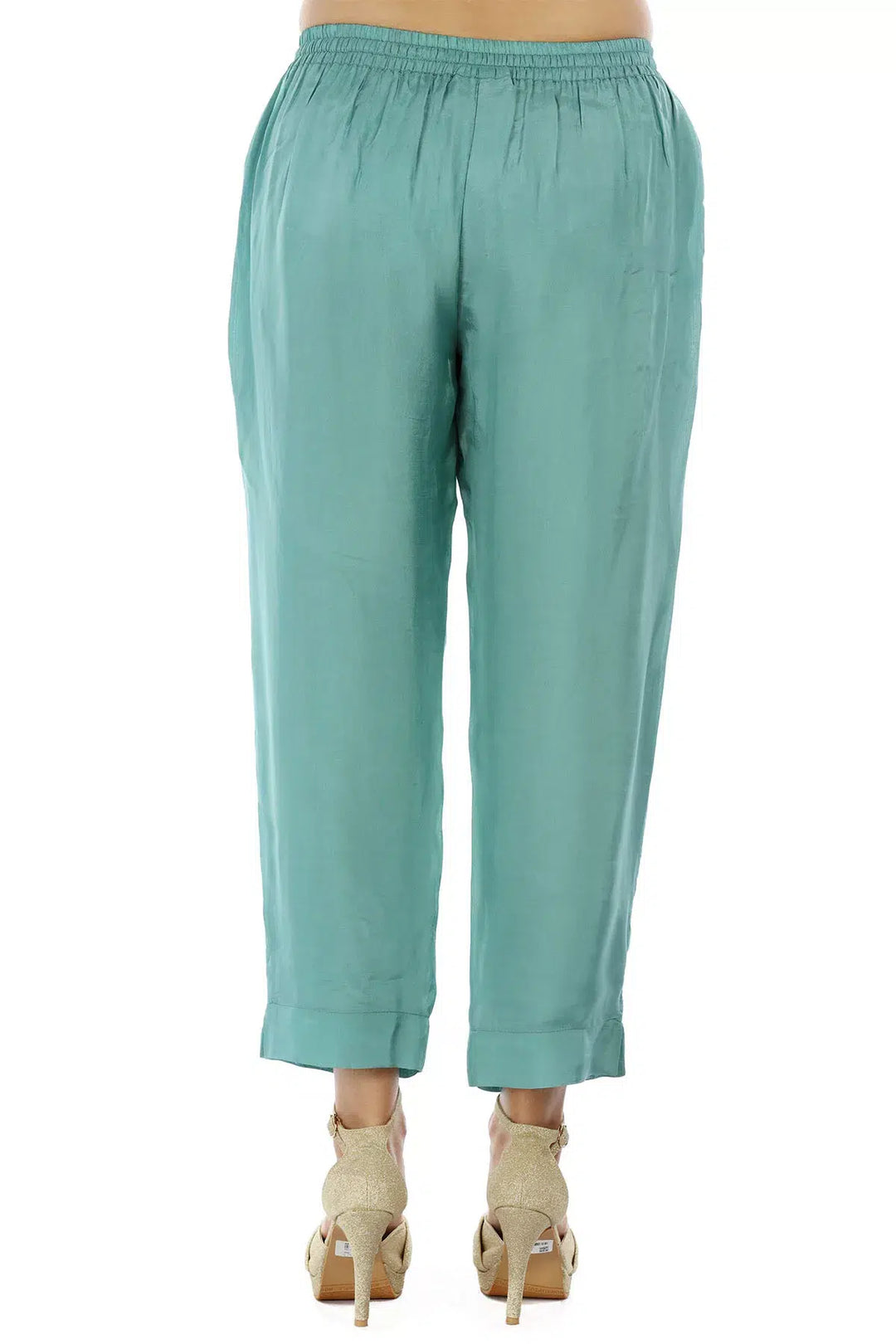 Blue Opada Solid Palazzo