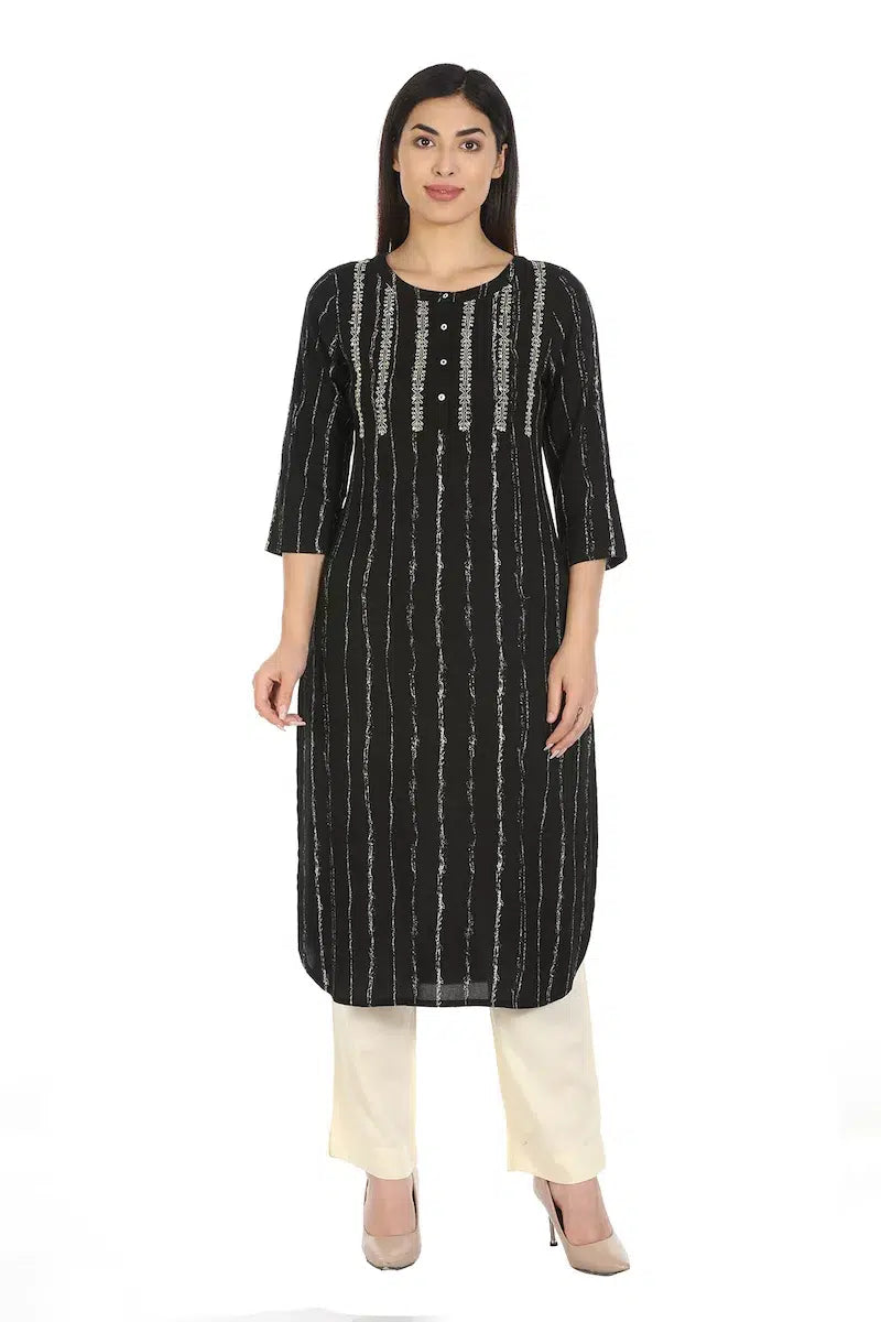 Light Cream Solid Viscose Palazzo