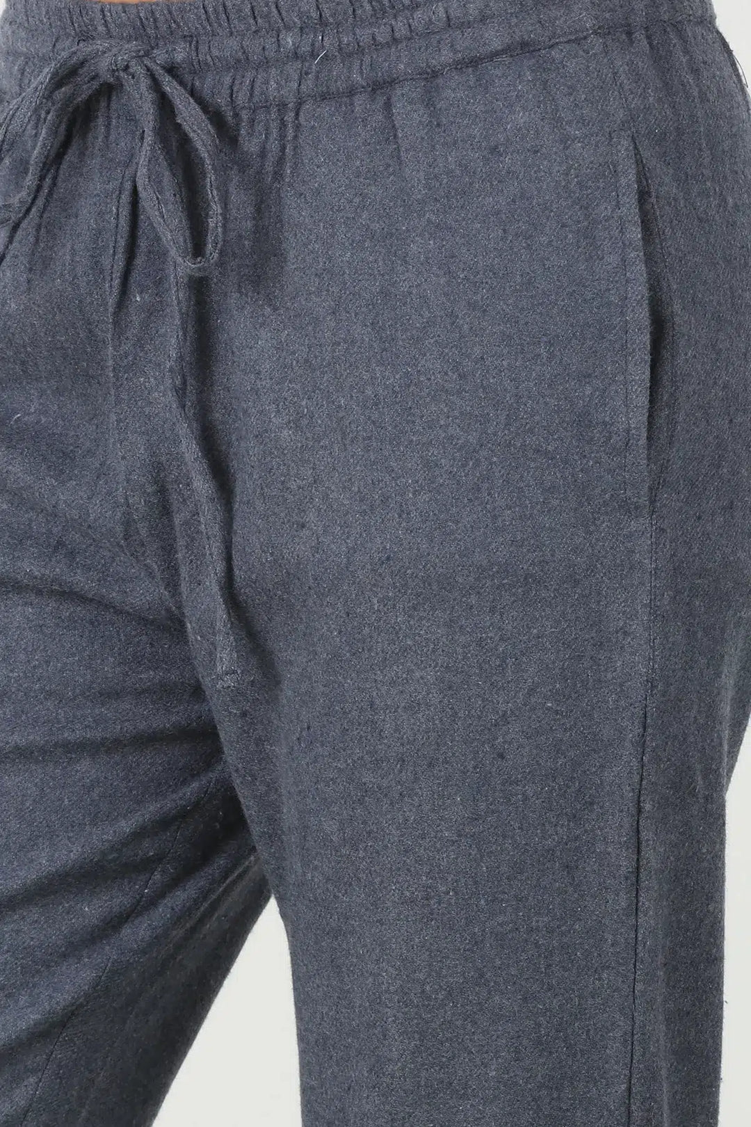 Blue Solid Palazzo (Regular fit)