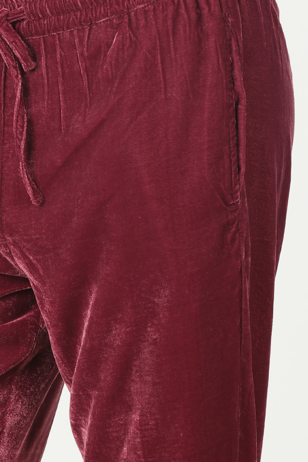 Maroon Solid Palazzo