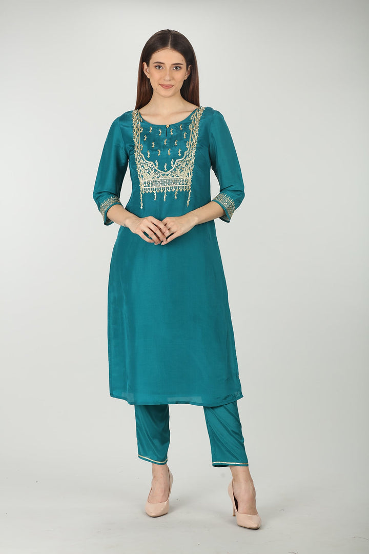 Blue ENSEMBLE Palazzo