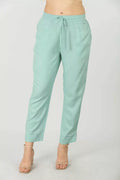Solid Seafoam Blue Palazzo