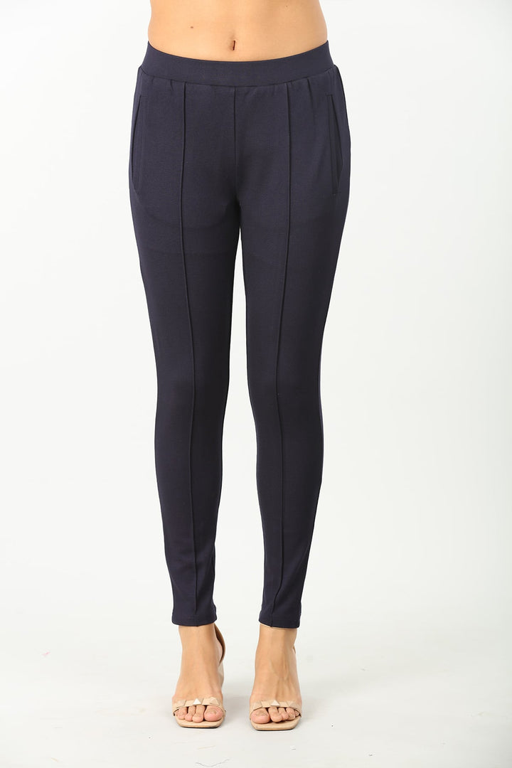 Navy slim fit jeggings