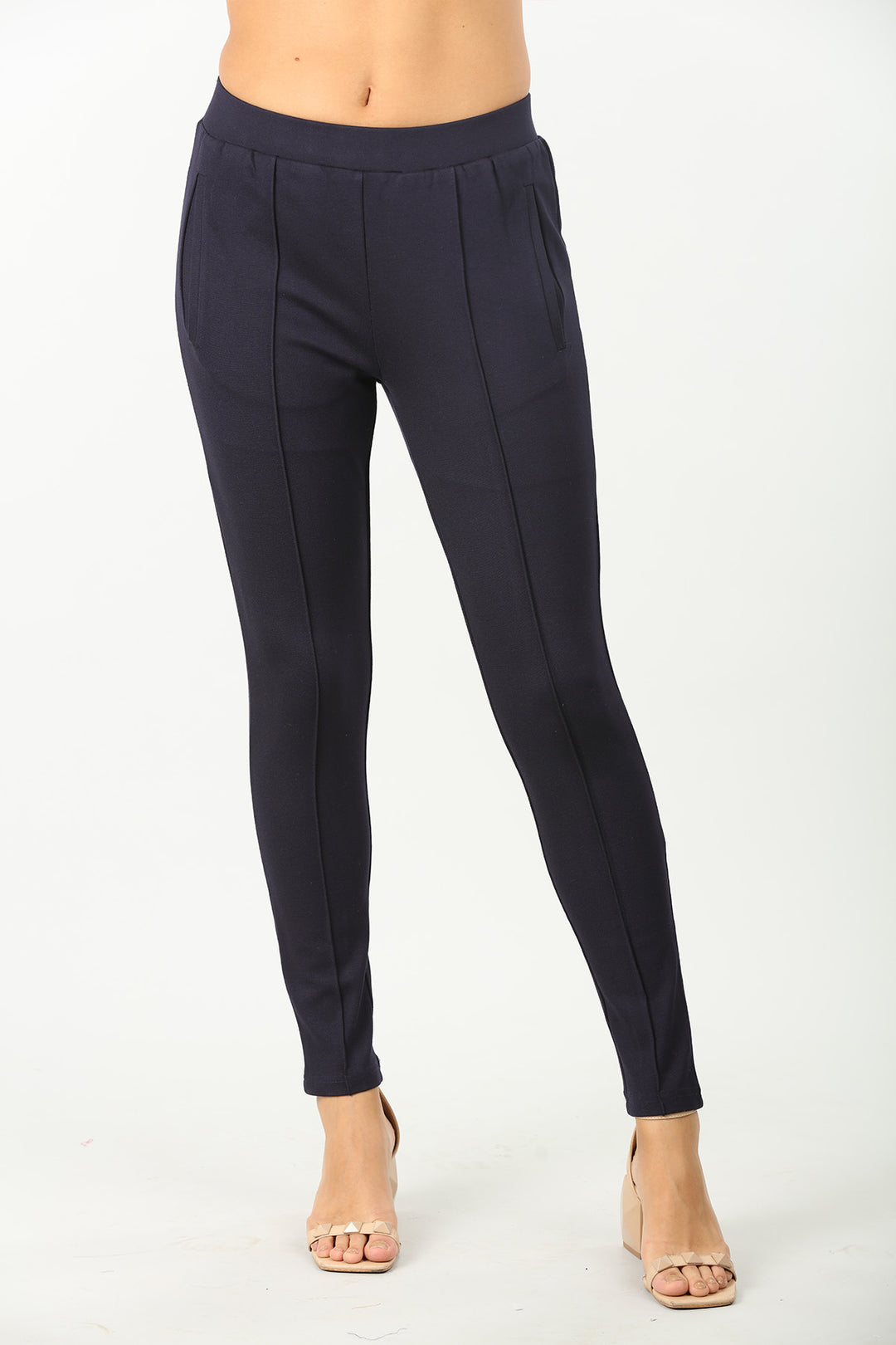 Navy slim fit jeggings