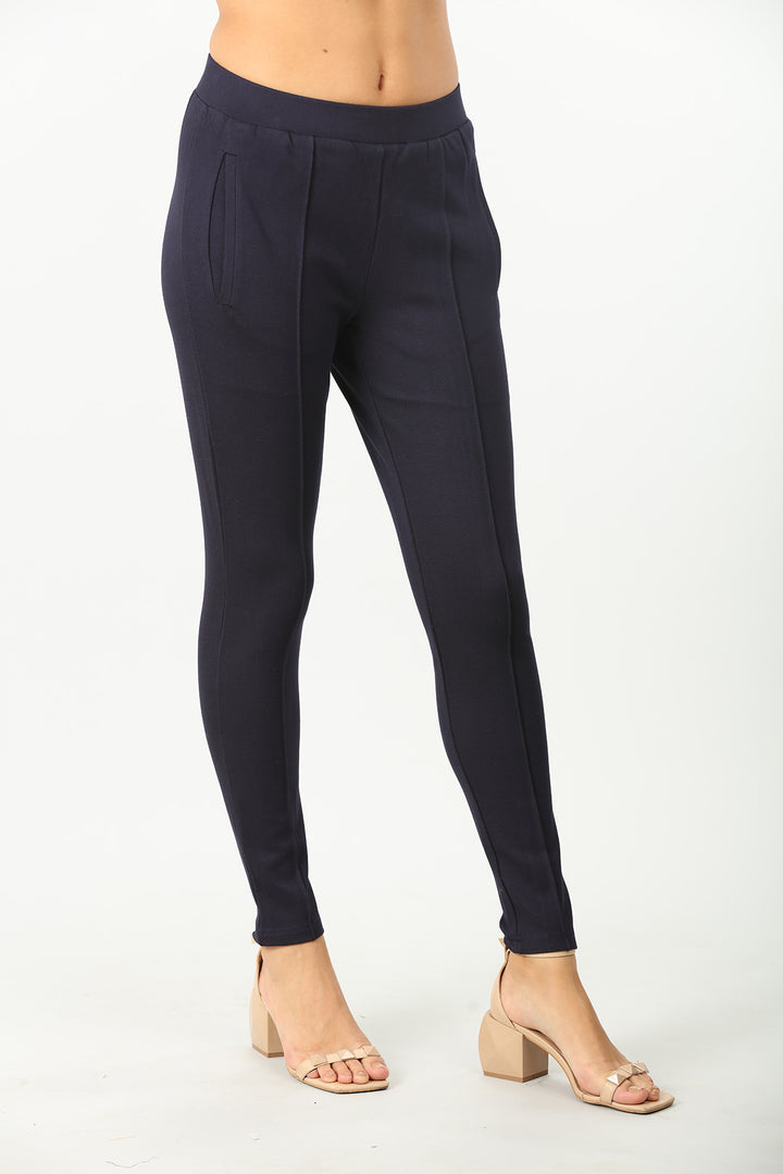 Navy slim fit jeggings