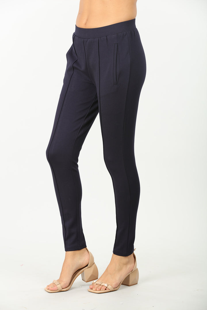 Navy slim fit jeggings