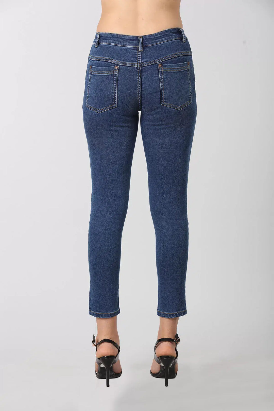 Blue Slim fit denim