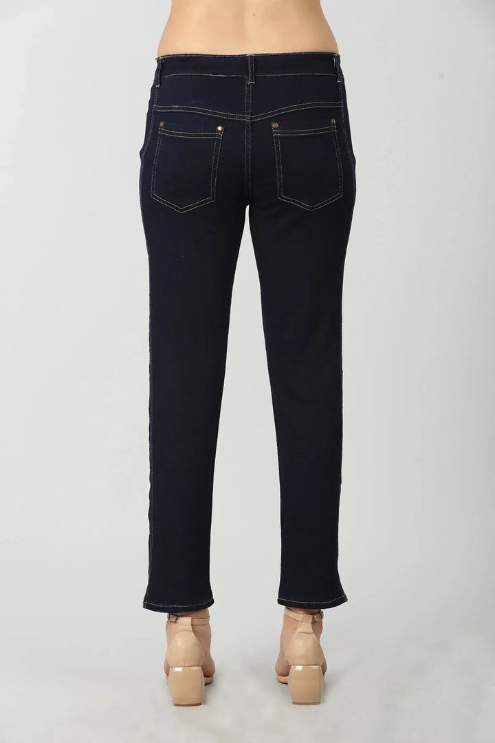 Blue denim with slim fit