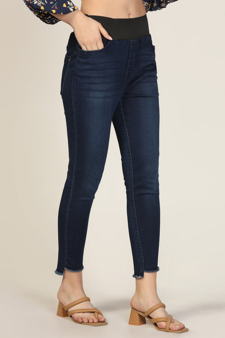 Blue Slim Fit Denim