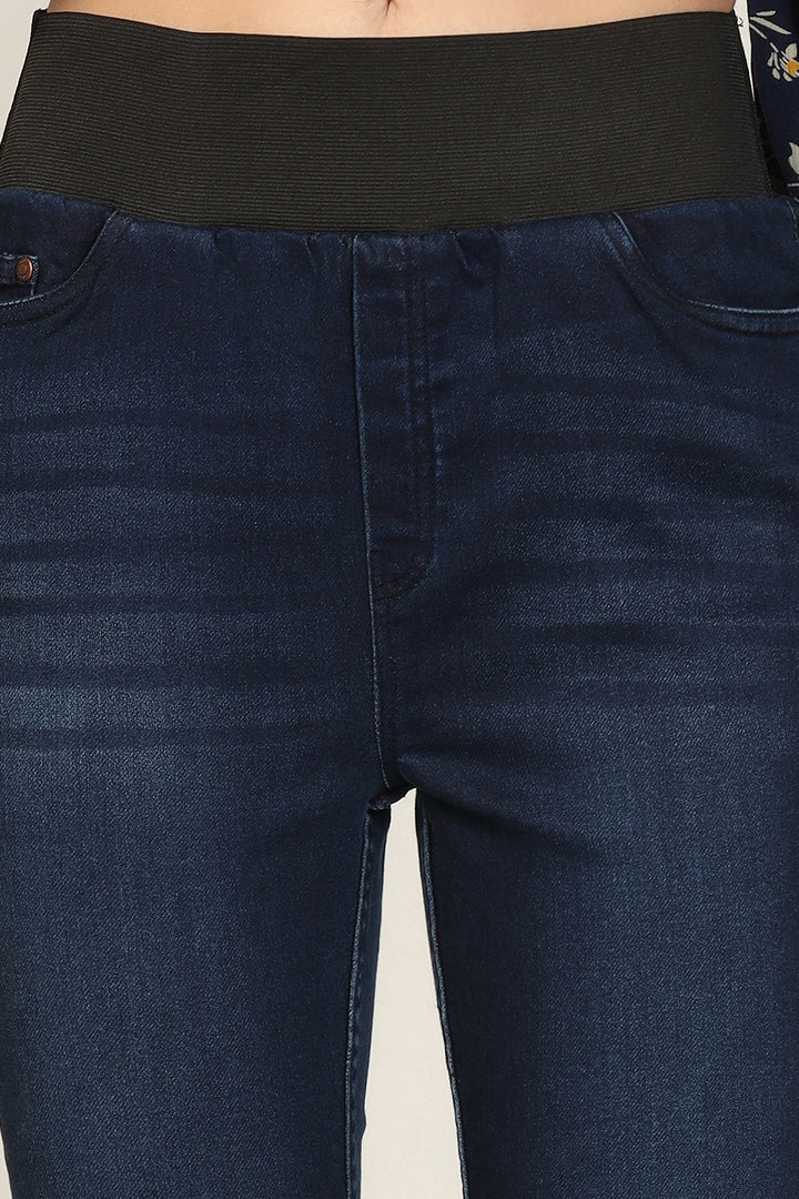 Blue Slim Fit Denim