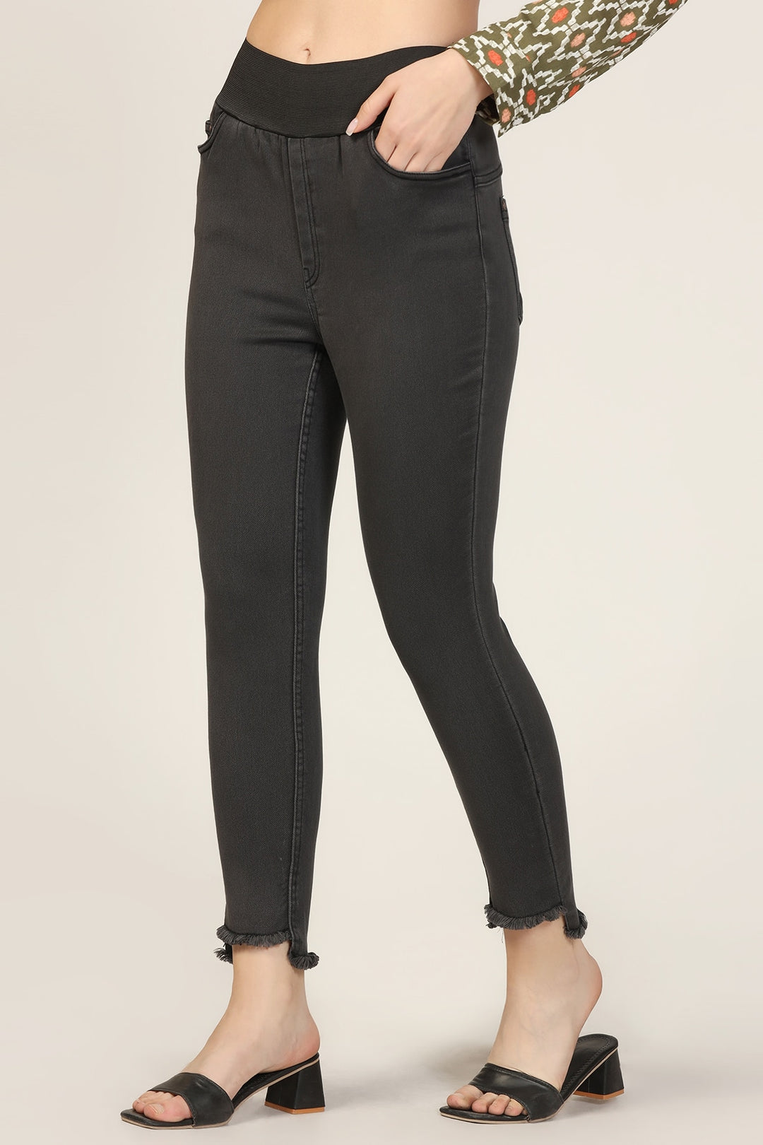 Black Slim Fit Denim