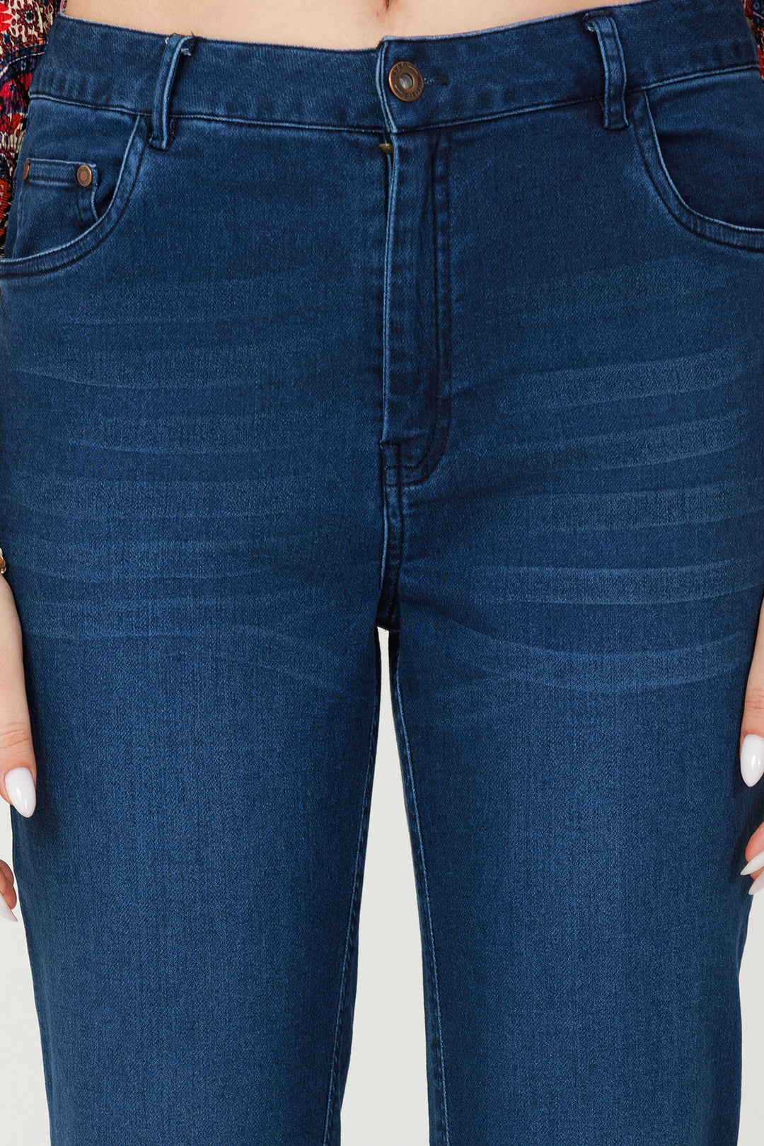 Dark Blue Slim Fit Denim Jeans