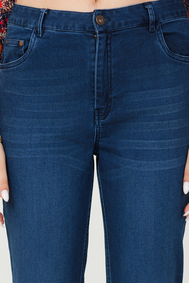 Dark Blue Slim Fit Denim Jeans