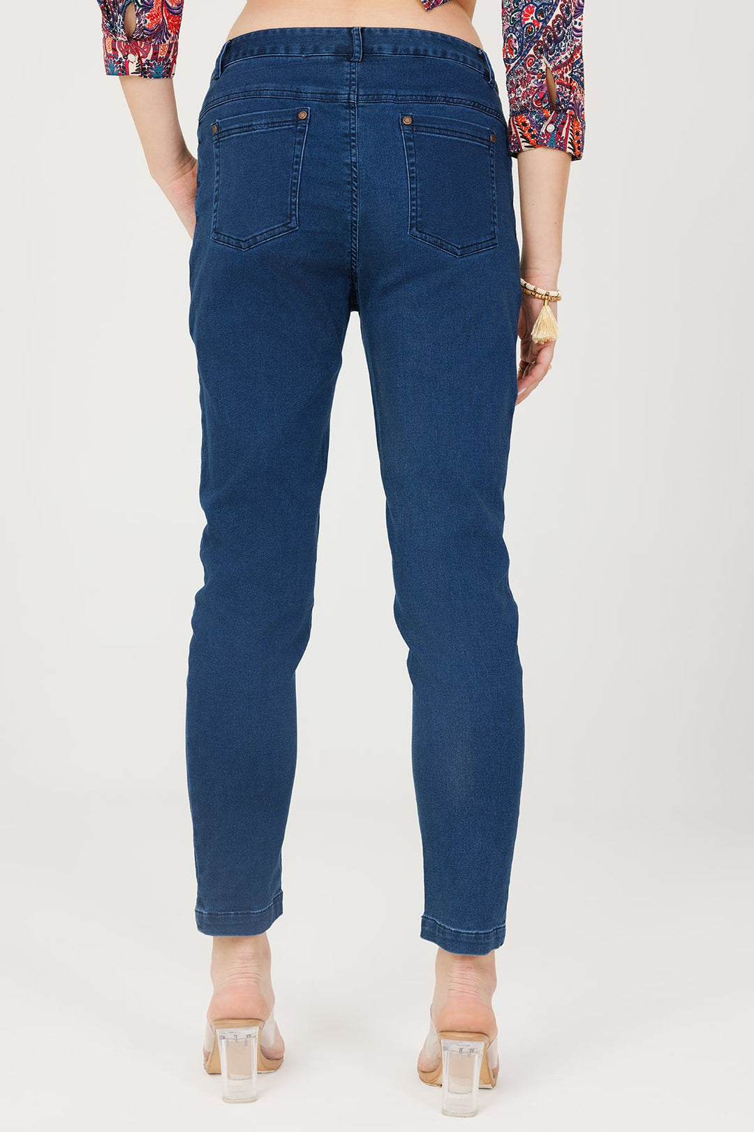 Dark Blue Slim Fit Denim Jeans