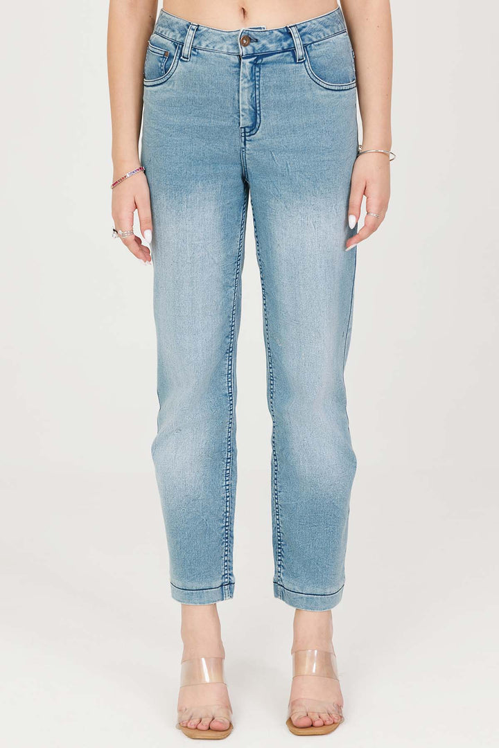Blue Regular Fit Denim Jeans