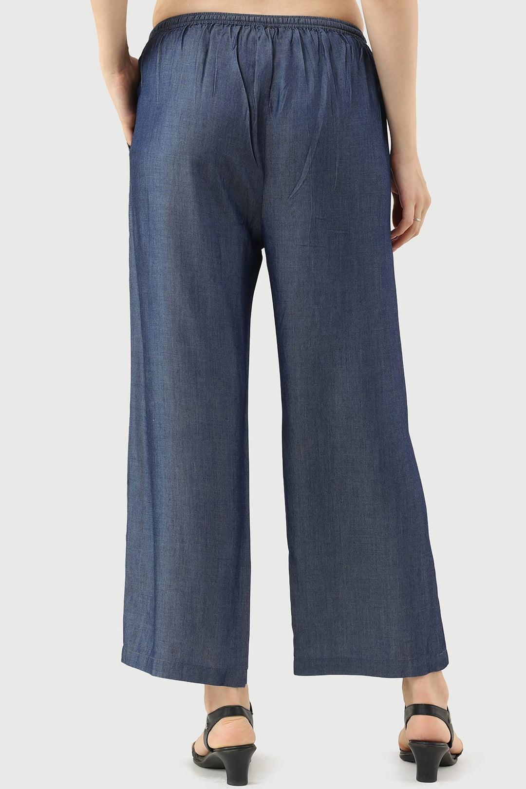 Blue Chambray Pant