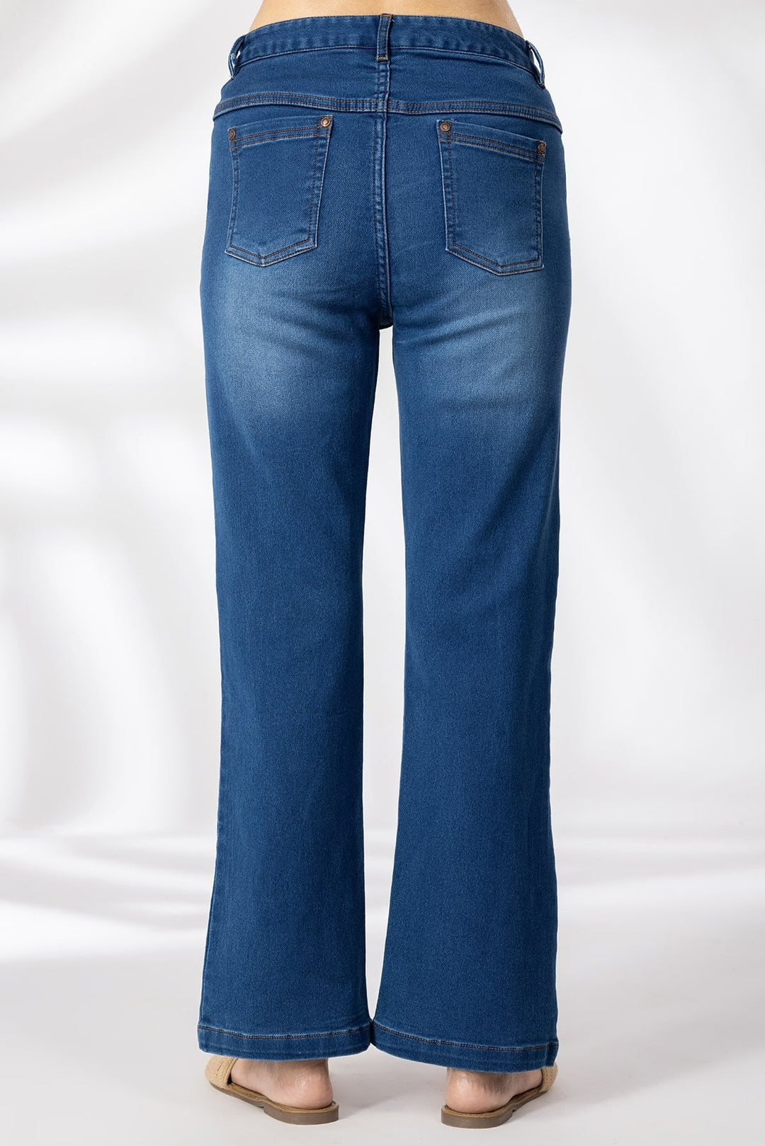 Bell Bottom Blue Denim Jeans