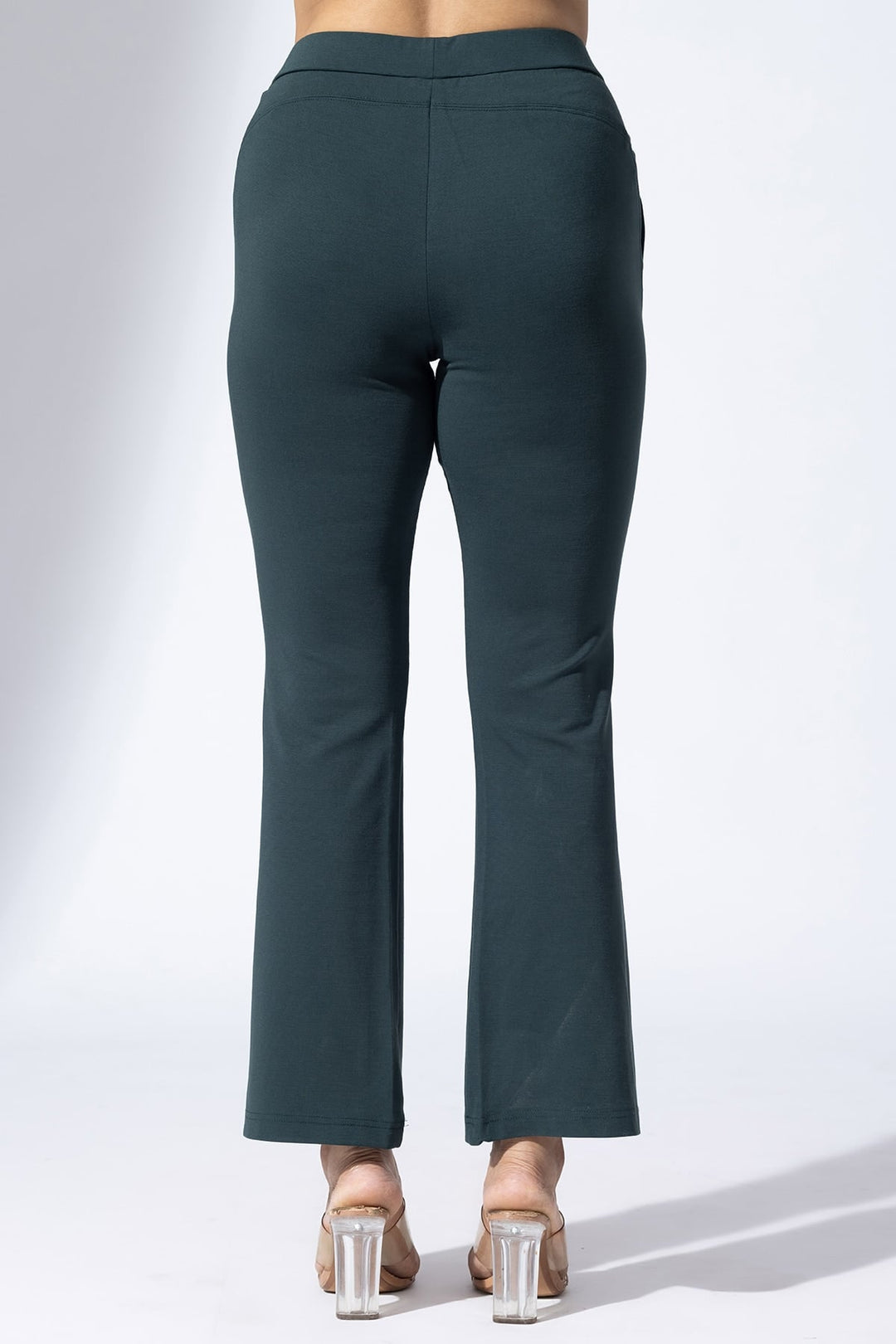 Forest Green Tencel Roma Spandex Pant