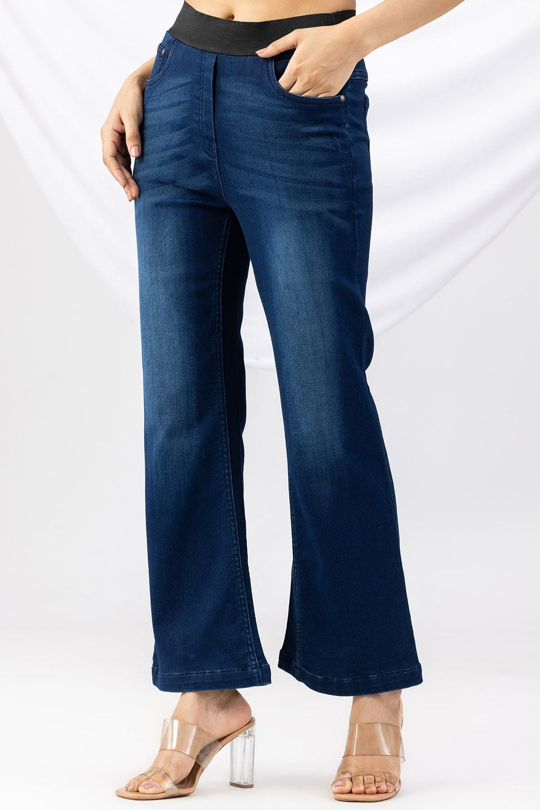Blue Regular Fit Denim Jeans