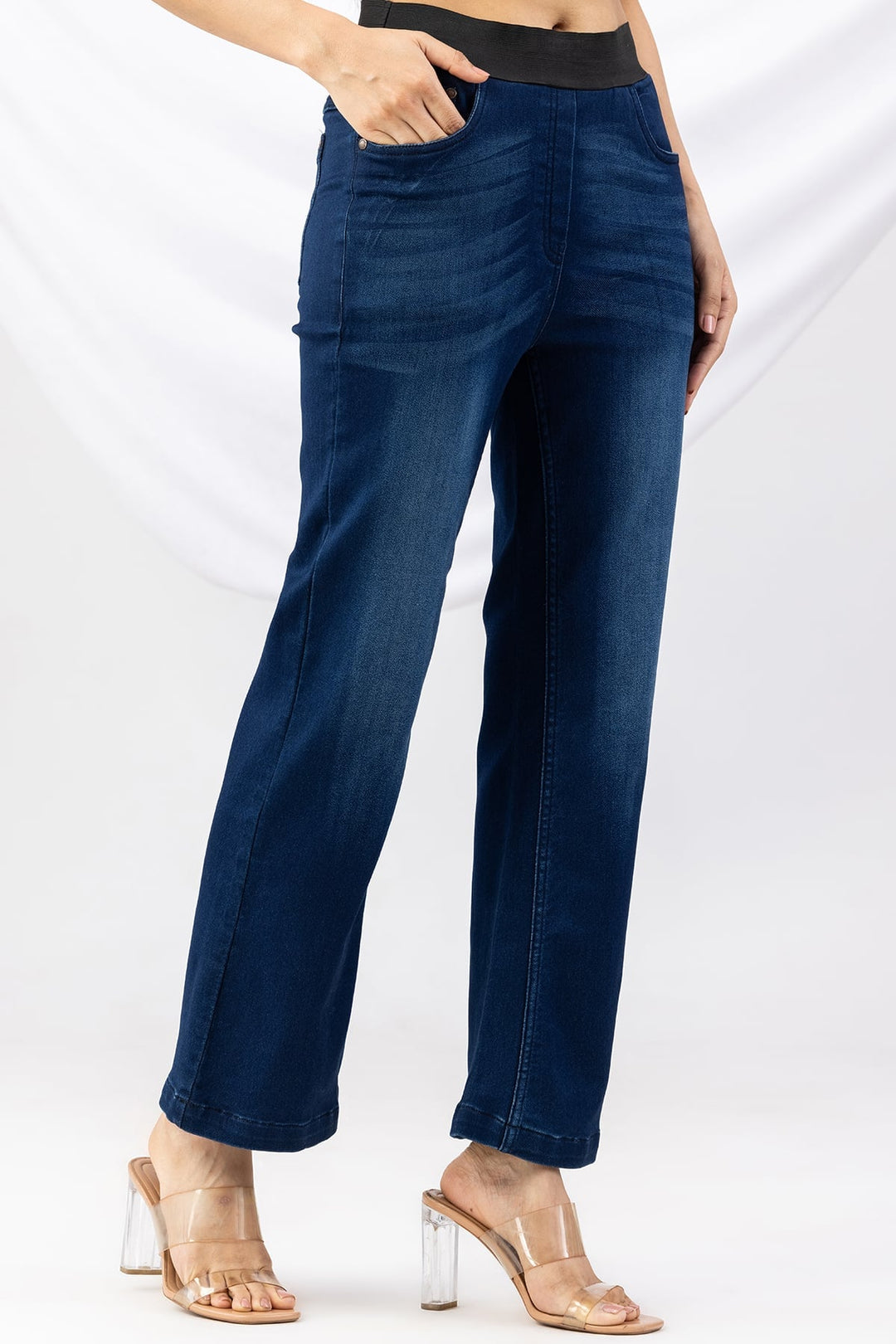 Blue Regular Fit Denim Jeans