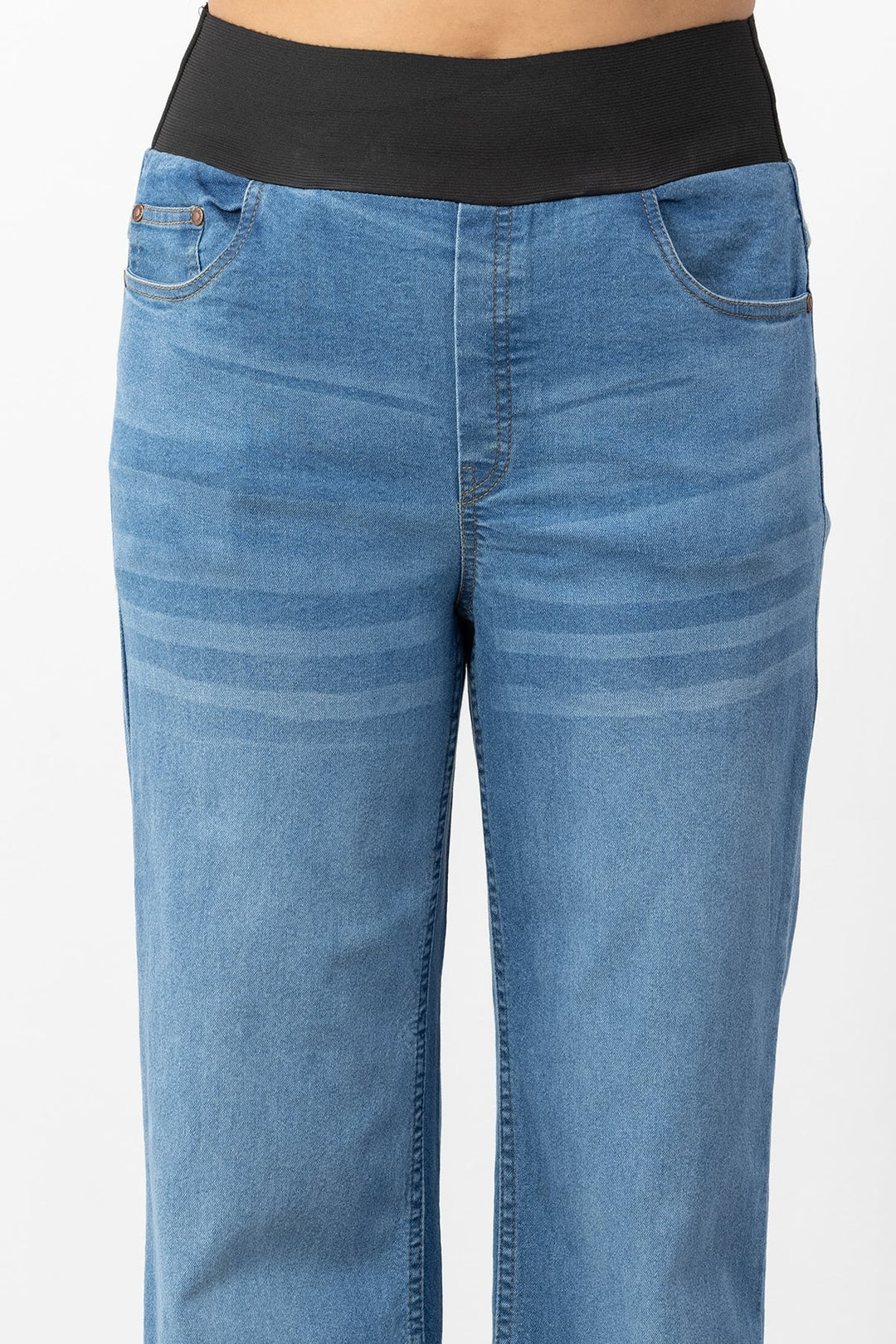 Blue Straight Fit Denim Jeans
