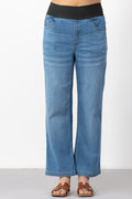 Blue Straight Fit Denim Jeans