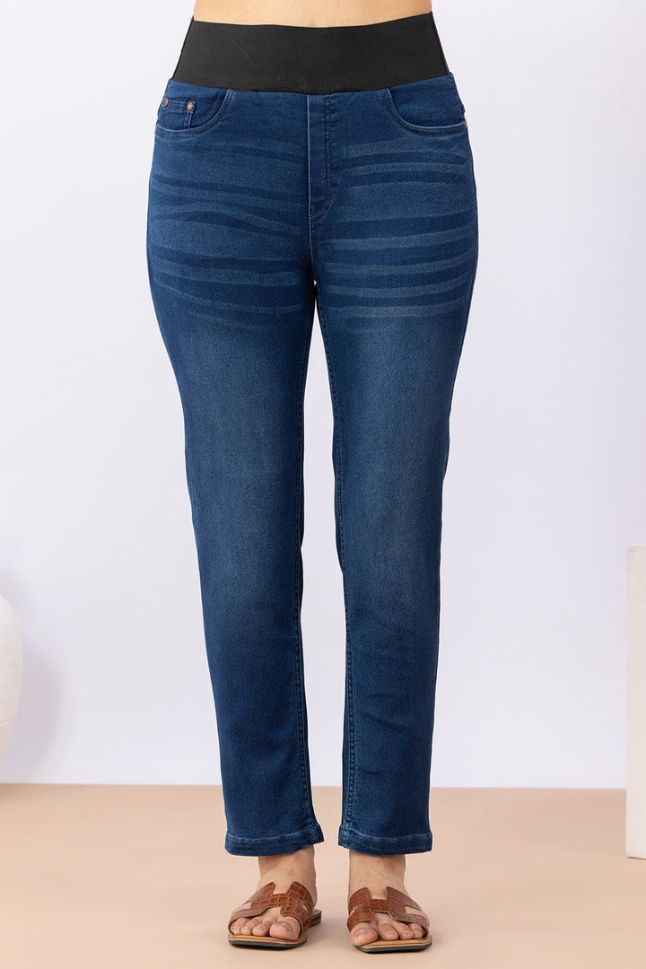 Blue Slim Fit Denim Jeans