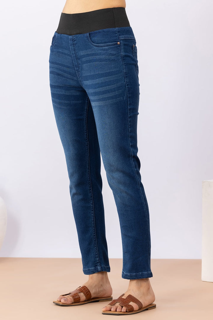 Blue Slim Fit Denim Jeans