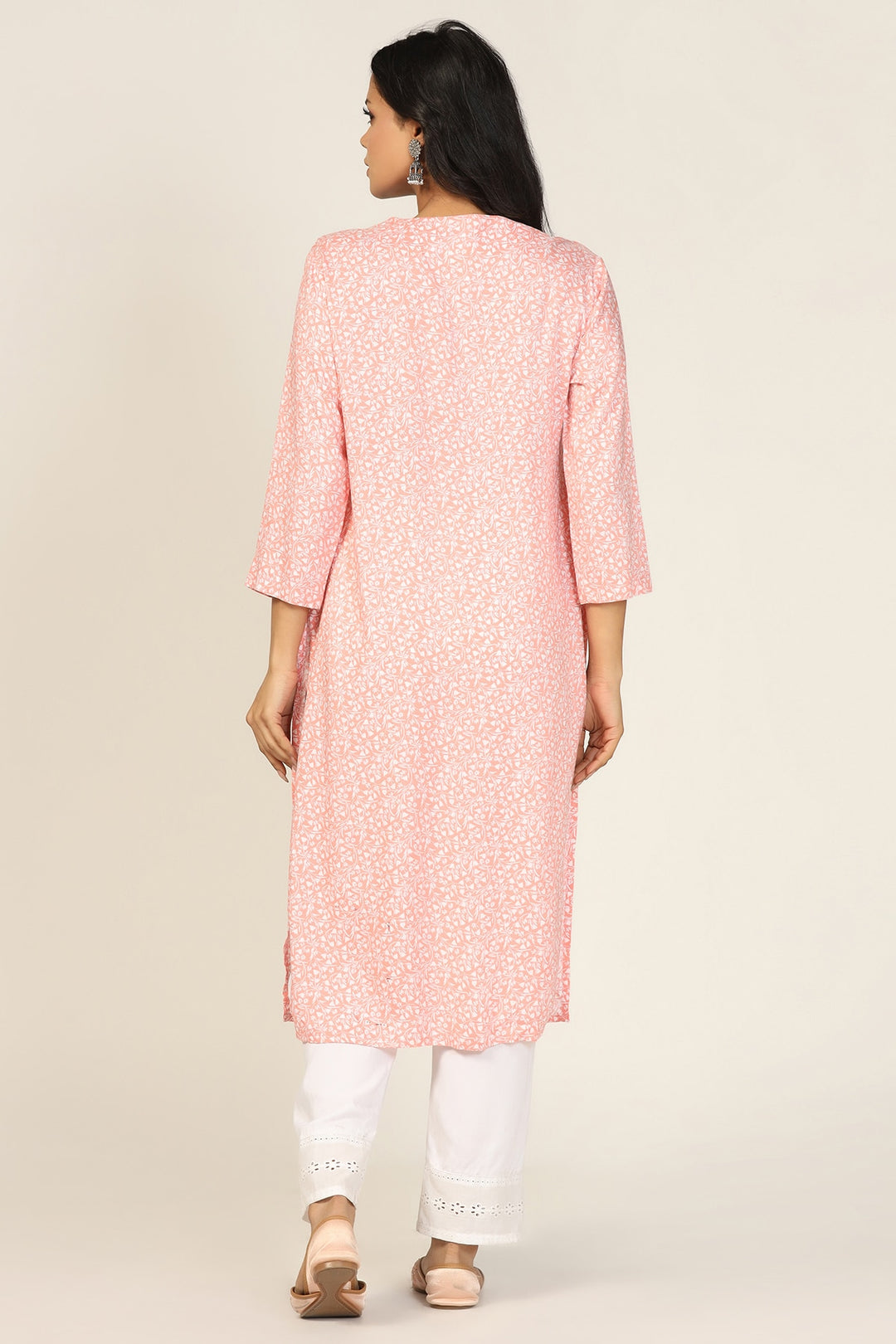 Wisteria Way Rayon Kurti