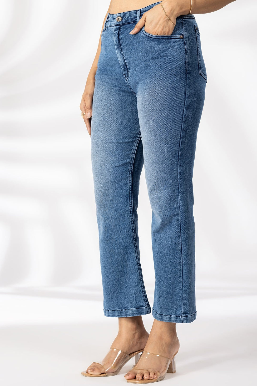 Bell Fit Blue Wash Denim Jeans