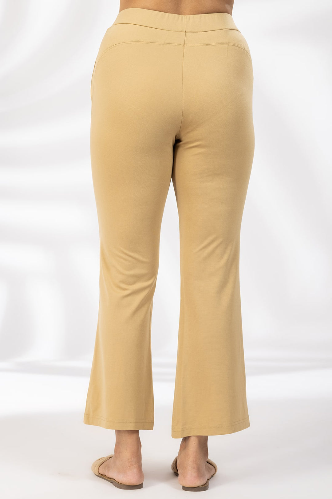 Beige Tencel Roma Spandex Pant