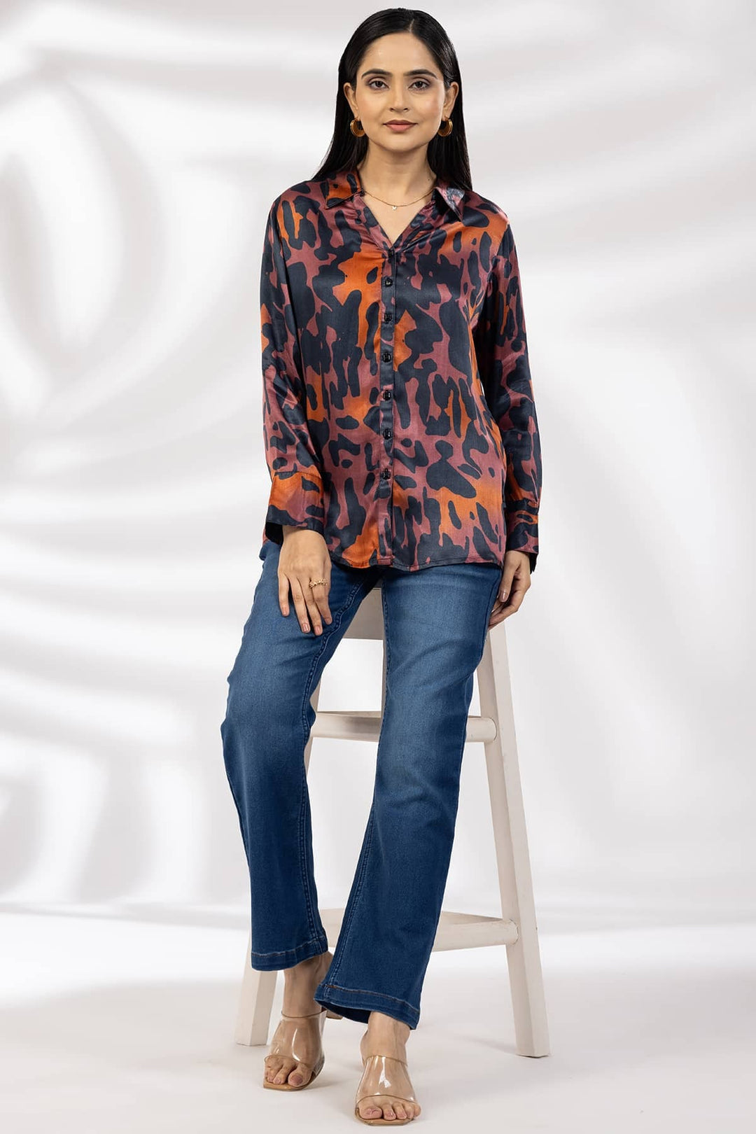 Bell Bottom Blue Denim Jeans