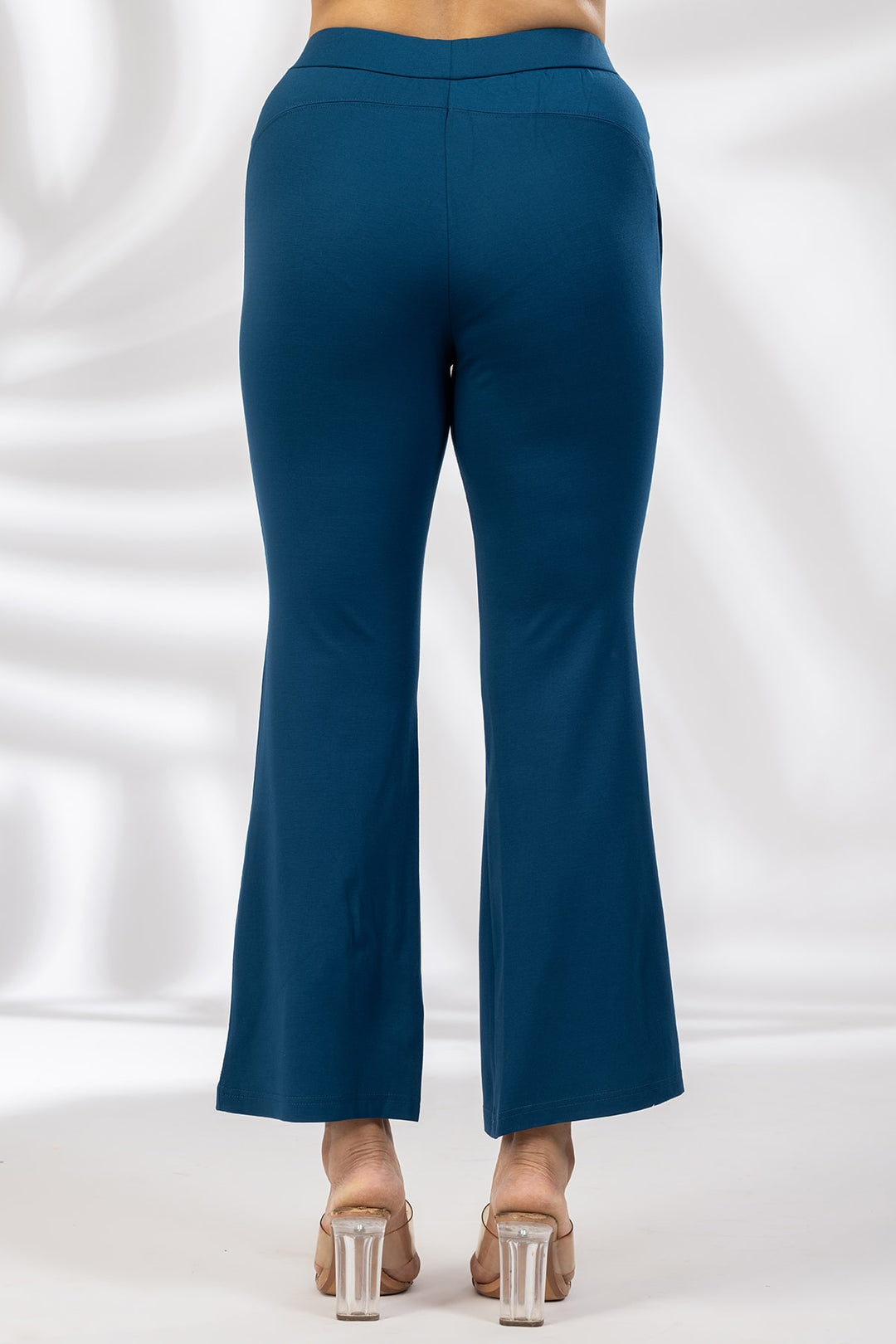 Blue Tencel Roma Spandex Pant