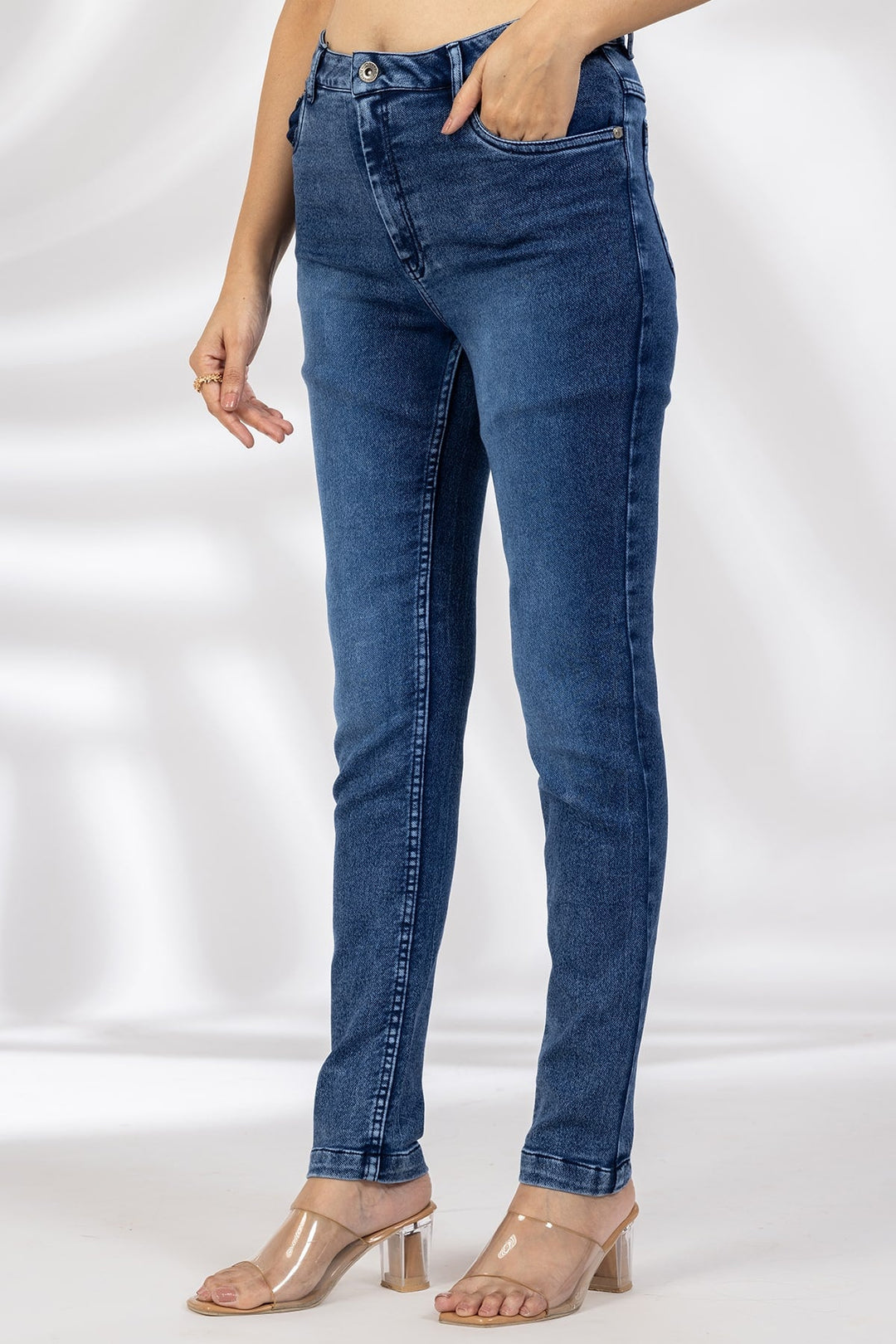 Slim Fit Blue Denim Jeans