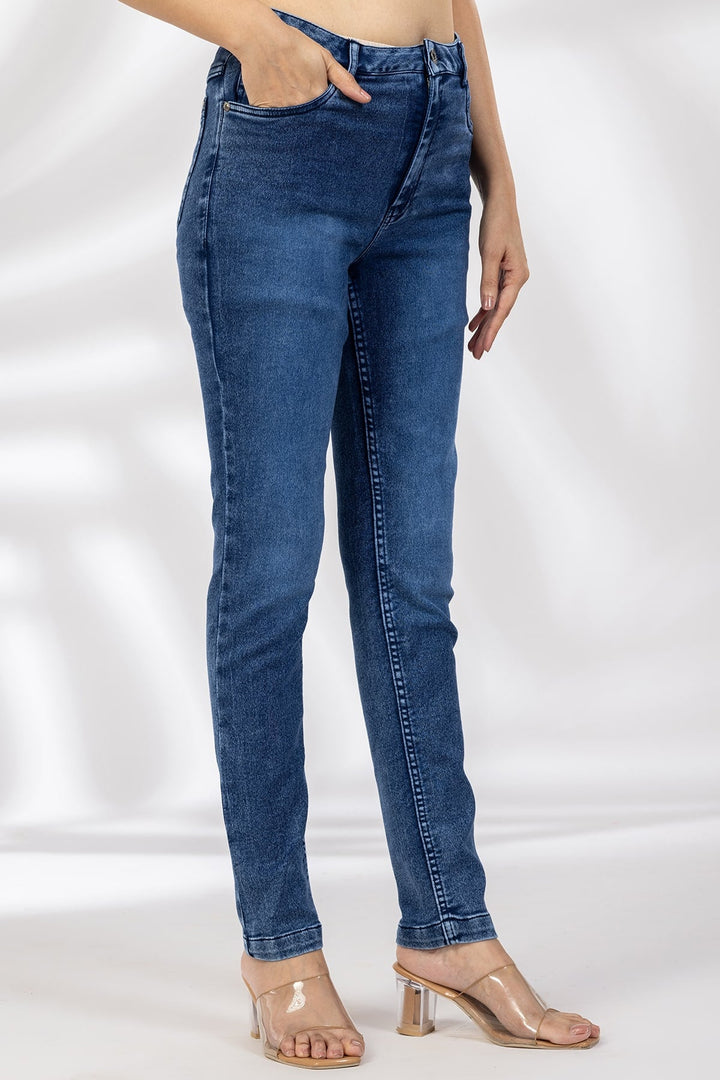 Slim Fit Blue Denim Jeans