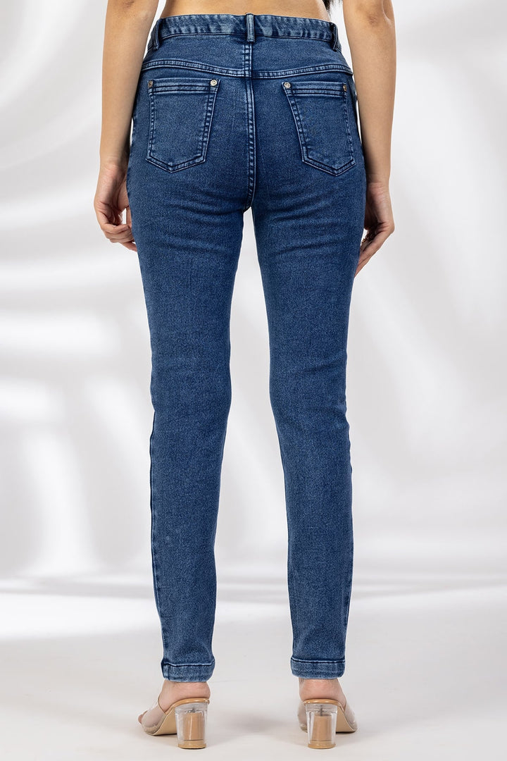 Slim Fit Blue Denim Jeans