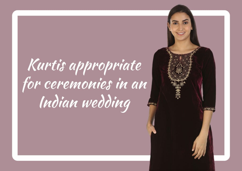 wedding kurti