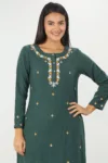 Green Kurti For Women